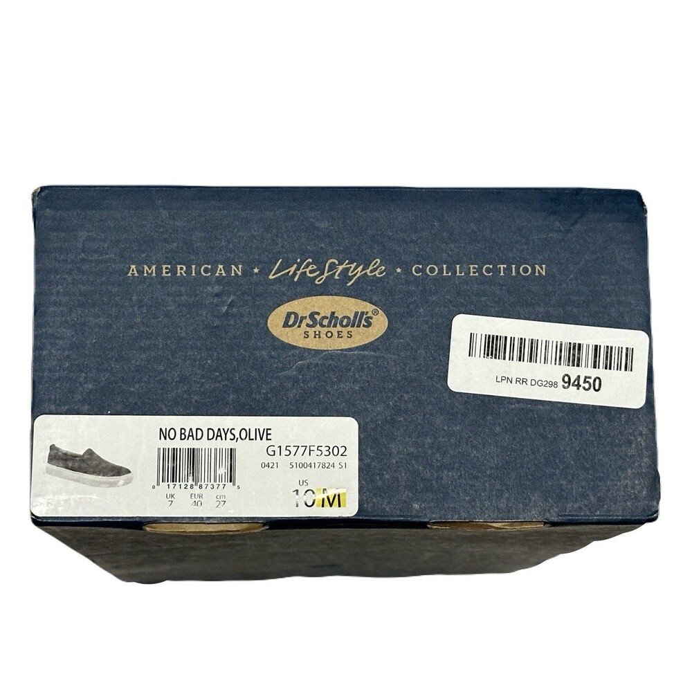 NEW Dr Scholls Womens Size 10 No Bad Days Olive Green Camo Slip On Sneaker - Picture 10 of 10